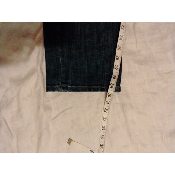 Lucky Brand Jeans Mens 33x32 Blue 221 Original Straight Dark Wash Denim - Picture 4 of 9